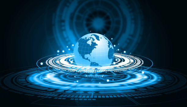 抽象的未来技术世界图片下载