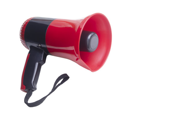 扩音器孤立图片下载