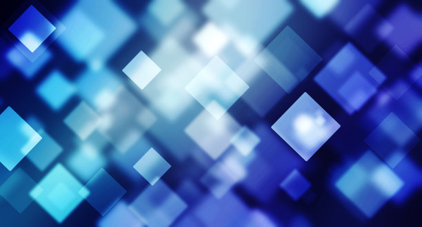 蓝色抽象背景，光抽象，散景，钻石，光效果，白色，霓虹灯，明亮图片下载
