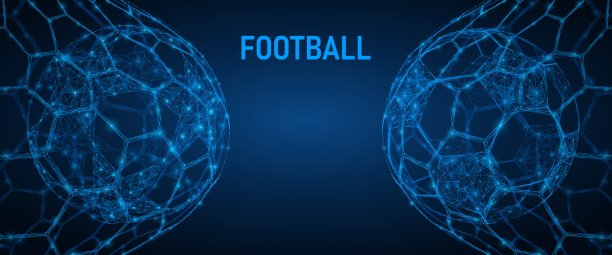 踢进球门的足球。图片下载