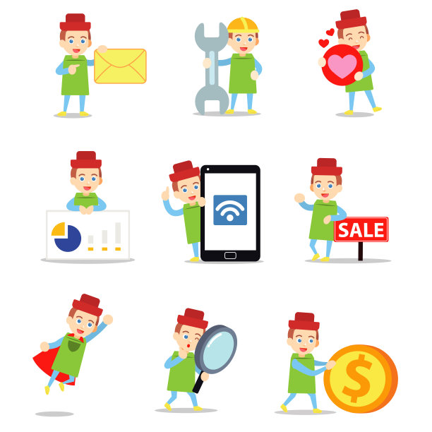 设定人物买一个可堆叠的玩具在彩色的盒子。图片下载