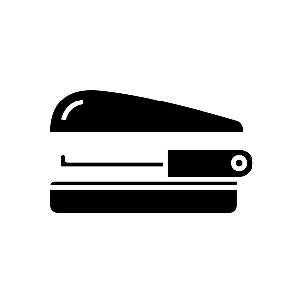 办公用品黑色图标，概念插图，矢量平面符号，象形符号图片下载