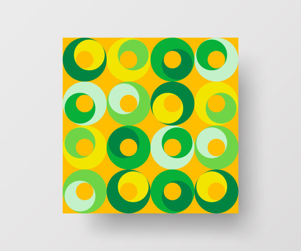 令人惊叹的商业广告矢量壁画艺术广场横幅模拟。现代企业抽象几何插画设计布局背景。公司标识四角纹理宣传册模板。图片下载