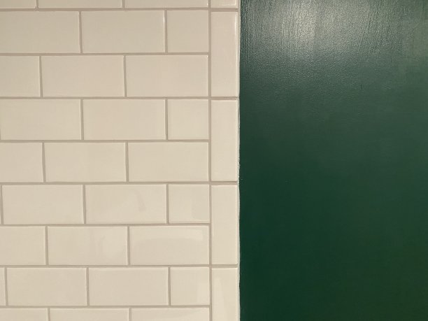 地铁瓷砖绿色背景图片下载