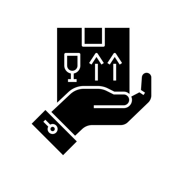 产品护理黑色图标、概念插图、矢量平面符号、字形符号图片下载