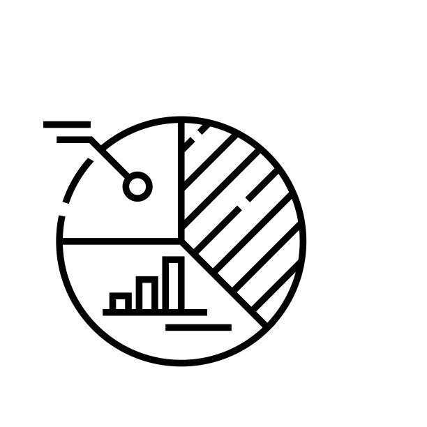 工作分工线图标，概念符号，轮廓矢量图，线性符号图片下载