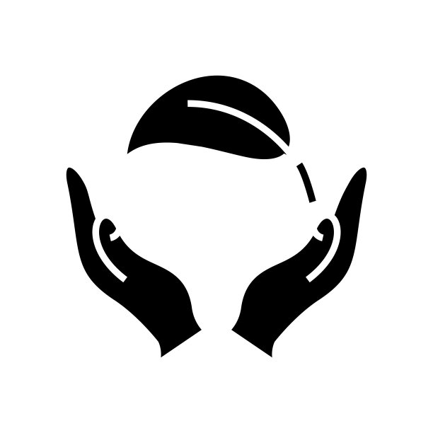 自然友好的黑色图标，概念插图，矢量平面符号，象形符号图片下载