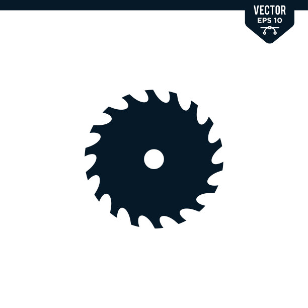 锯条图标收集字形风格图片下载