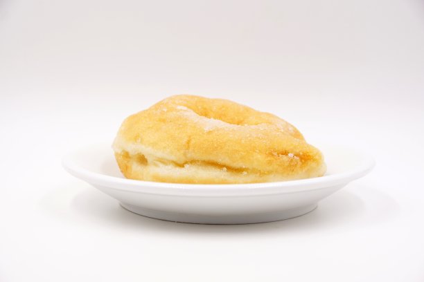 美味的糖衣甜甜圈零食图片下载