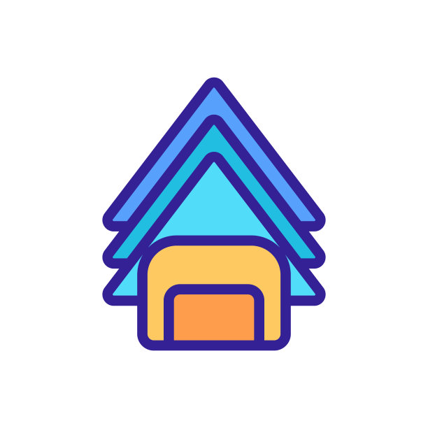 餐巾纸矢量图标。孤立轮廓符号插图图片下载