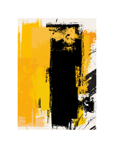 抽象背景黄色和黑色图片下载