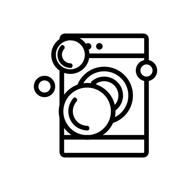 泡沫，气泡图标矢量。孤立轮廓符号插图图片下载