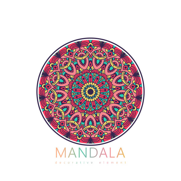 装饰性的曼荼罗图片下载