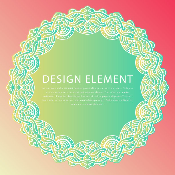 装饰性的曼荼罗图片下载