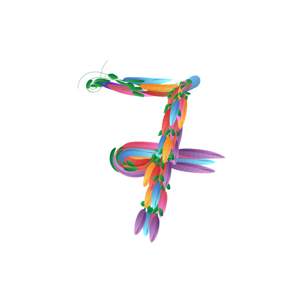 7号，7号符号，7号。七图标创意海报设计。图片下载