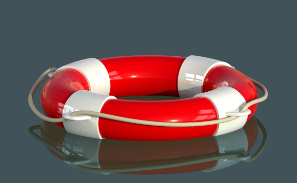 黑水上有救生圈图片下载