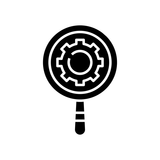 黑色设置属性图标：概念矢量扁平符号图片下载
