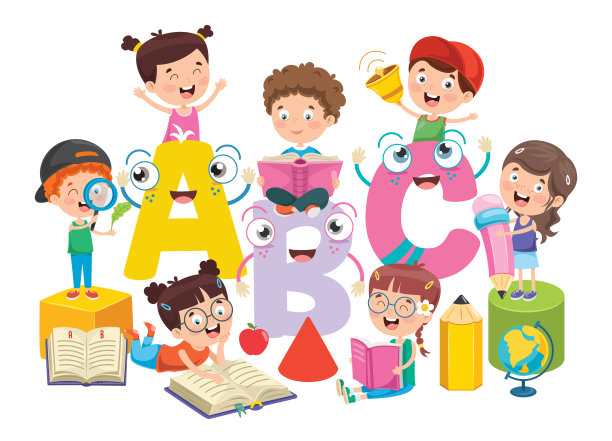 儿童教育概念设计图片下载