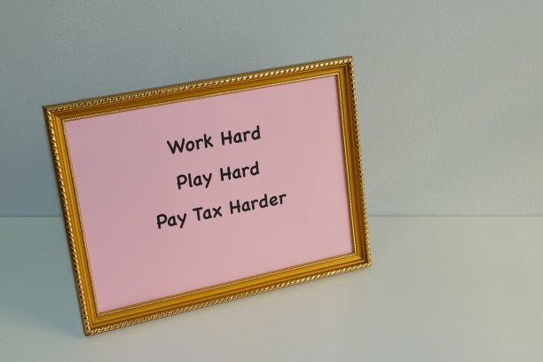 努力工作，努力玩乐，努力纳税图片下载