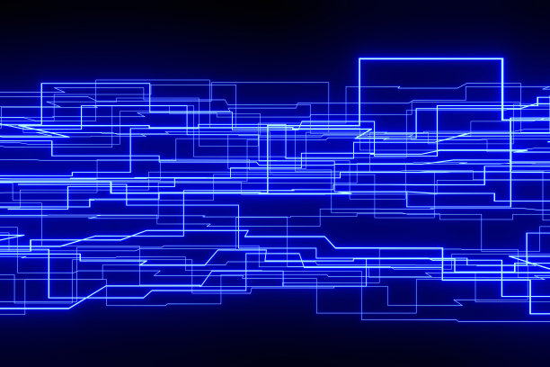 数字抽象背景。3 d渲染。图片下载