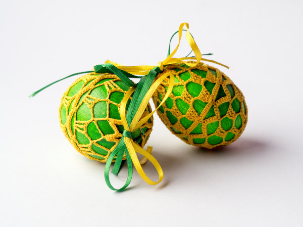 白色的复活节彩蛋图片下载