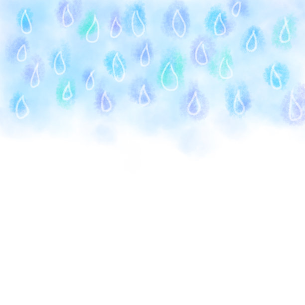 雨滴背景插图图片下载