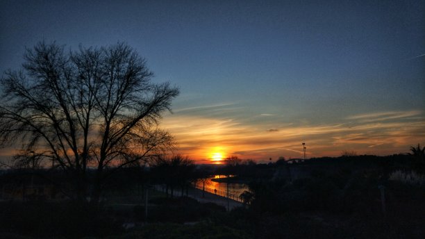 日落公园马德里图片下载