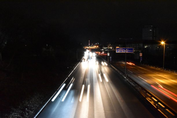 街车夜灯图片下载