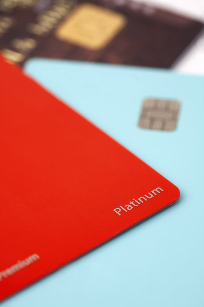 特写信用卡背景图片下载