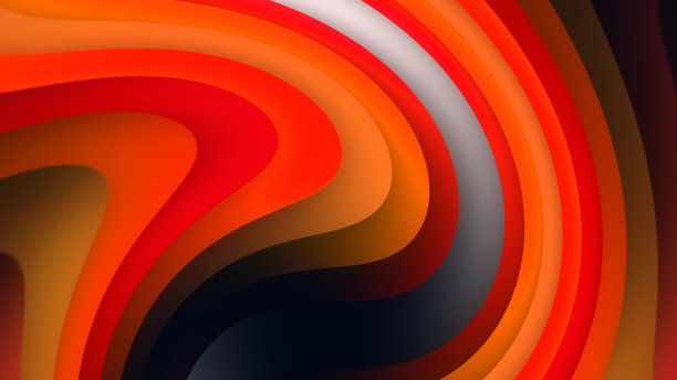 现代色彩缤纷的流动背景。波颜色形状。抽象设计素材图片