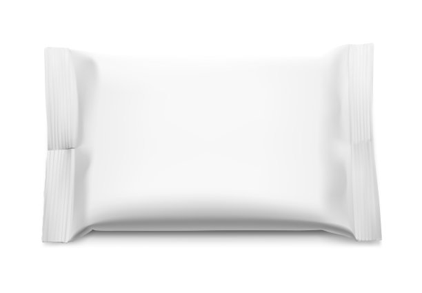 流动组件的空白模型。图片下载