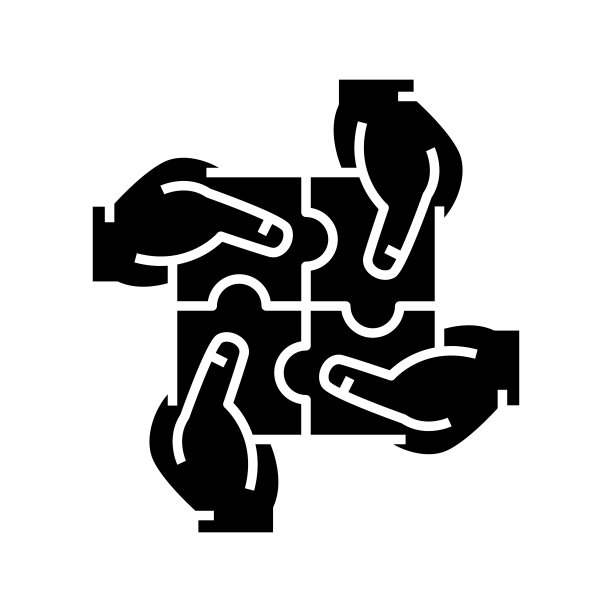 股东黑色图标概念插图矢量扁平符号字形符号图片下载