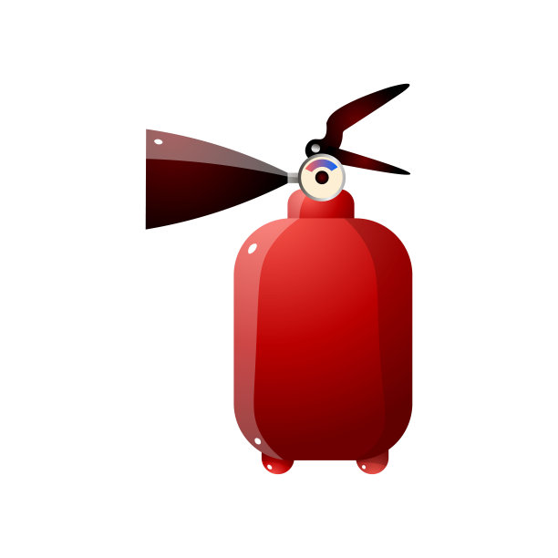 红色灭火器，消防安全图片下载