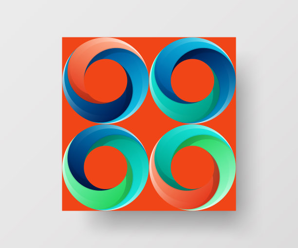 令人惊叹的商业广告矢量壁画艺术广场横幅模拟。现代企业抽象几何插画设计布局背景。公司标识四角纹理宣传册模板。图片下载