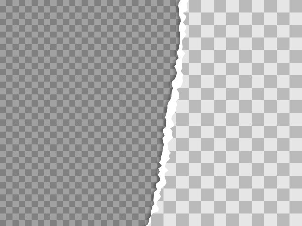 撕裂的纸边缘矢量插图。流泪，撕裂的照片，页或页纹理。拼贴2张图片图片下载