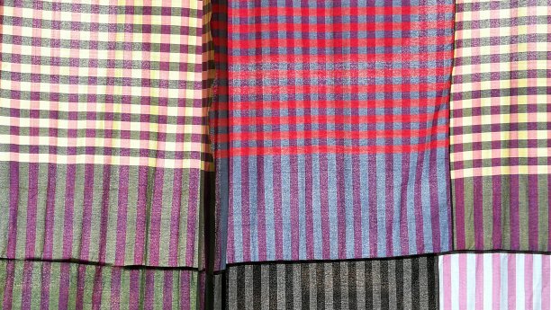 泰式缠腰布当地面料图片下载