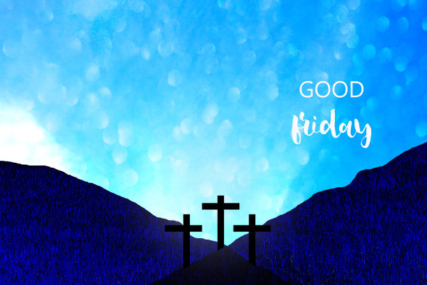 圣周，耶稣受难日背景图片下载