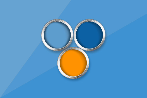 三罐油漆。图片下载