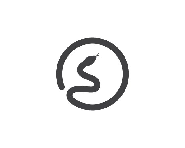 动物蛇矢量插图图标图片下载