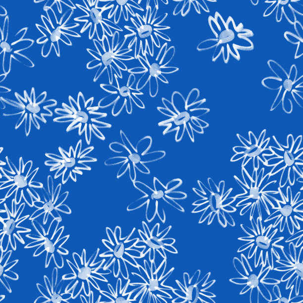 花卉无缝模式图片下载