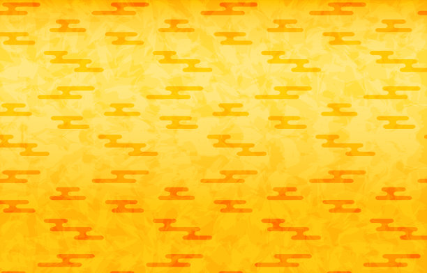 金色日本纸和日本图案:雾状图片下载