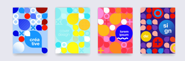 色彩鲜艳的图案图片下载