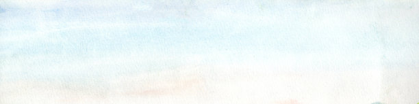 手绘插图浅天蓝色和浅黄色水彩背景。图片下载