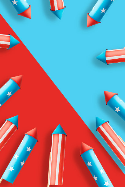 美国独立日庆祝标语图片下载