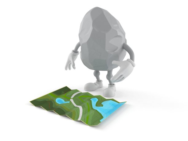 看地图的摇滚人物图片下载