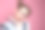 一个年轻的女学生的特写肖像与眼镜有乐趣的粉红色的背景图片下载