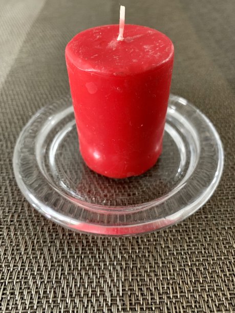 红芳香蜡烛图片下载