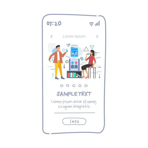 男人女人喝水附近凉爽的同事夫妇清爽在休息时间概念智能手机屏幕移动应用全长复制空间图片下载