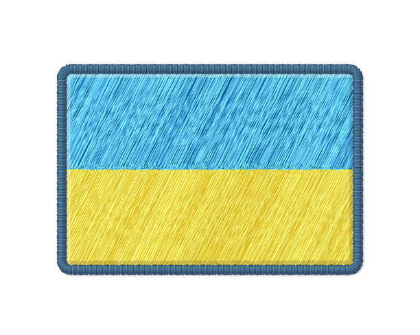 乌克兰国旗补丁图片下载