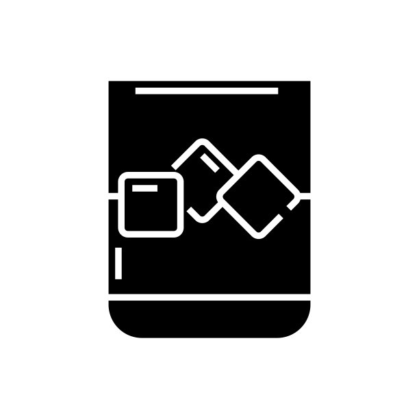 黑色水杯图标图片下载
